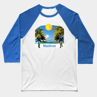 The Maldives Baseball T-Shirt